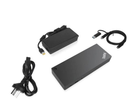 LENOVO ThinkPad Hybrid USB-C with USB-A Dock - Docking station - USB-C - 2 x HDMI, 2 x DP - GigE V177-L-NBL-40AF0135AU