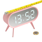 Newgate Space Hotel Cyborg Led Alarm Clock Pink V398-NGSH-CYBO-S1-PK