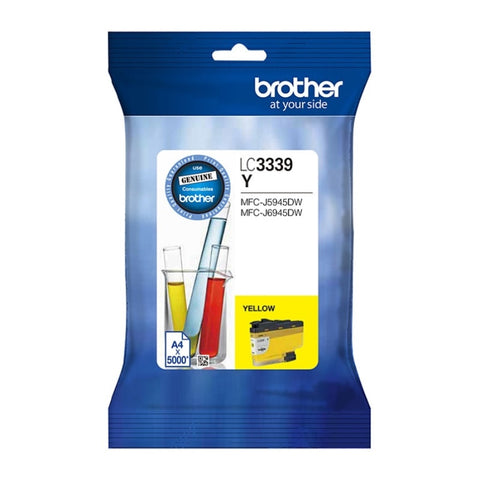 BROTHER LC3339XL Yellow Ink V177-D-B3339XLY