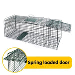 Humane Live Animal Trap Possum Rat Rabbit Hare Catcher Folding Cage CH-628