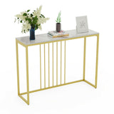 Interior Ave - Aurelia Hallway Console Table - Gold V355-JJ-XZ191