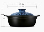 Color King Casserole with Lid Blue V28-COLORKING2000ML