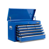 Giantz 9 Drawer Tool Box Cabinet Chest Toolbox Storage Garage Organiser Blue TB-9DR-CHEST-BLUE