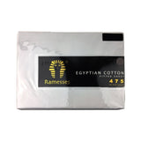 Ramesses 475TC Egyptian Cotton Fitted Sheet Queen White V442-KIT-SHEETS-FITTEDEC475TC-WHITE-QS