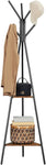 VASAGLE Vintage Coat Rack Stand Black RCR16BX V227-8498101000140