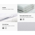 Giselle Bedding Memory Foam Mattress Topper Cool Gel 10cm Queen MATTRESS-TOP-C-GEL-10-Q