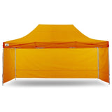 Gazebo Tent Marquee 3x4.5m PopUp Outdoor Wallaroo Orange GAZ-POP-3X45-OR