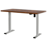 Artiss Standing Desk Motorised 120CM Rustic Brown HASD-114G-GYDF-RBDB-120