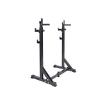 Commercial Squat Rack Adjustable Pair Fitness Exercise Weight Lifting Gym Barbell Stand V63-826911