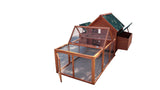 YES4PETS XL Chicken Coop Rabbit Hutch Ferret Cage Hen Chook Cat Kitten House With Run V278-CAGE32WRUN