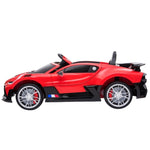 Licensed Bugatti Divo Electric Kids Ride-on Car - Red CAR-BGT-338-RD