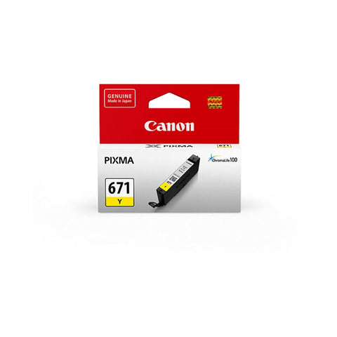 CANON CLI671 Yellow Ink Cartridge V177-D-CI671Y
