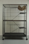 YES4PETS 3 X Platforms & 3 X Ladders For 140 cm Ferret Parrot Cat Bird Cage V278-3-X-PLATFORM-LADDER-2907
