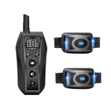 Dog Bark Collar - 2x 600m Range Receivers Vibration IPX7 Waterproof Training Aid V238-SUPDZ-39571914883152