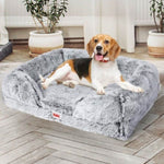 PaWz Pet Bed Orthopedic Sofa Dog Beds M Medium PT1048-M-GY
