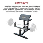 Preacher Curl Bench Weights Commercial Bicep Arms V63-766485