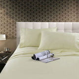 Kingtex 300TC Cotton Sheet Set Cream King V442-KIT-SHEETS-300TCHOTEL-CREAM-KI