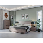 Rosemallow King Size Bed Parquet Solid Messmate Timber Wood Frame Mattress Base V315-VO-HIGH-12