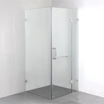 1000 x 700mm Frameless 10mm Glass Shower Screen By Della Francesca V63-831331