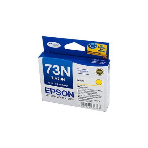 EPSON 73/73N Std Yellow Ink suits C70/CX39/49/49/69 Cartridge V177-D-E73NY