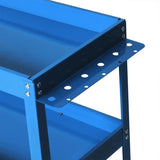 Traderight Tool Cart Trolley Toolbox Workshop Garage Storage Organizer Steel BL HW0146-BL-WAISTBAND