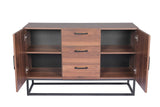 YES4HOMES 120cm Wooden TV Cabinet Entertainment Unit Stand Storage Shelf Cupboard Organiser V278-TV-CABINET-2-DOORS-120