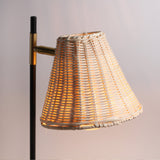 Yvette Rattan Floor Lamp V558-LL-27-0190