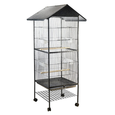 YES4PETS 160 cm Large Bird Cage Parrot Aviary Pet Stand-alone Budgie Cage V278-B001-1