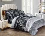 Costa King Size Duvet Quilt Cover Set V493-MK-219