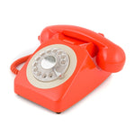 GPO Retro 746 Rotary Telephone - Orange V398-GPO-ROTY-ORG