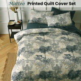 Big Sleep Matteo Printed Quilt Cover Set King V442-HIN-QUILTCS-MATTEO-INDIGO-KI