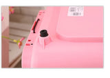 YES4PETS Medium Portable Plastic Dog Cat Pet Pets Carrier Travel Cage With Tray-Pink V278-BP274-CARRIER-M-PINK