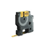 Dymo Rhino H/S Lbl 6mm Yellow DS-DY18052