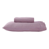 280TC 50% Polyester 50% Cotton Sheet Set Single Lavender V442-ABR-SHEETS-280TCPOLYCOTTON-LAVENDER-SB