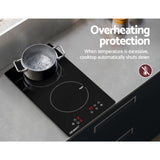 Devanti Induction Cooktop 30cm Electric Cooker CT-IN-C-YL-ID3501