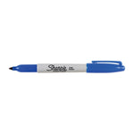 SHARPIE Permanent Marker Fine Point Blue Box of 12 V177-D-SH30063