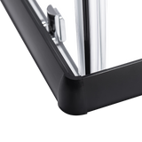 800 x 1000mm Sliding Door Nano Safety Glass Shower Screen By Della Francesca V63-829441