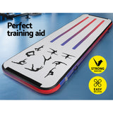Everfit 3M Air Track Gymnastics Tumbling Mat Exercise Cheerleading Unique Style ATM-3-1-01M-PP