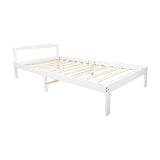 Natural Wooden Bed Frame Home Furniture V63-843141