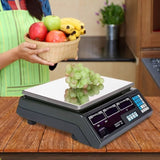 SOGA 2x Digital Commercial Kitchen Scales Shop Electronic Weight Scale Food 40kg/5g SCALE40KGX2