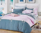 Pink Dots Super King Size Bed Quilt/Duvet Duvet Cover Set V493-MSK-419