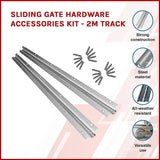 Sliding Gate Hardware Accessories Kit - 2m Track V63-817993