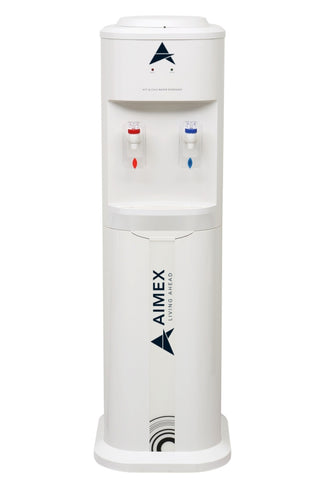 Luxurious White Hot and Cold Free Standing Water Cooler - LG Compressor V502-AIMEXSO1100