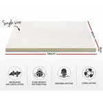 Giselle Bedding Memory Foam Mattress Topper 8cm Single MATTRESS-TOP-8-S