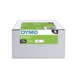 Dymo D1 Bk/Whi 12Mmx7M Pk10 DS-DY2093097