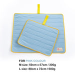 Pet Dog Cooling Mat Non-Slip Travel Roll Up Cool Pad Bed Outdoor M BLUE V274-PET-BH-COOLMAT-M-BU