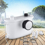 Giantz Macerator Sewerage Pump Waste Water Marine Toilet Disposal Unit Clean PUMP-MAC-400-WH