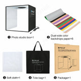 30CM Portable Photo Studio LED Light Tent Bar Cube Soft Box Room Photography V201-ELYEWUBLETC005