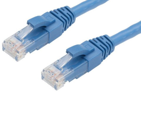 0.25m RJ45 CAT6 Ethernet Network Cable | 50 Pack Blue 004.002.0001.50PACK