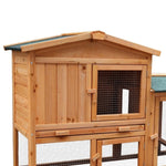 Furtastic Large Wooden Chicken Coop & Rabbit Hutch With Ramp WCC-JOY-005-LHR